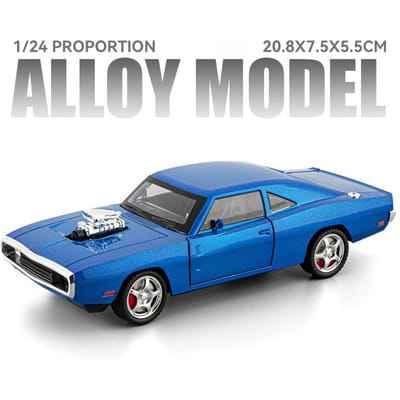 1:24 Roodogige Hellcat Politieauto Oplader Model Speelgoed Deuren Openbaar Stuurwiel Sturen Miniatuur Voertuigen Fijne Details Modellen Voor Vader