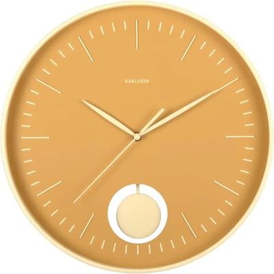 Wandklok Karlsson Grato Pendulum