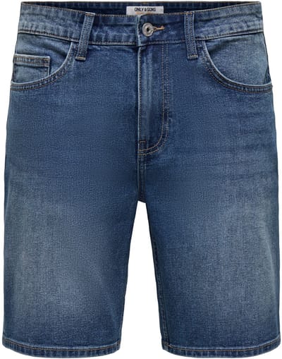 ONLY & SONS Denim shorts ONSWEFT Mid rise Regular fit Shorts