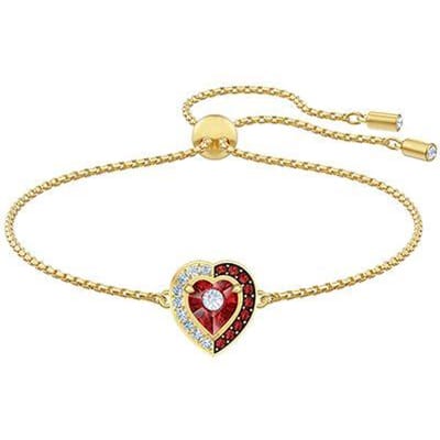 Swarovski Zwarte Barok Armbanden Dames Rood 5494500 Red beige