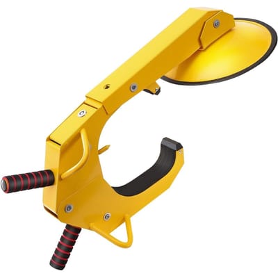 Cale de blocage de roue, 1 paquet de blocage de roue de remorque, Blocage de pneu antivol robuste, Blocages de roue de remorque pour remorques de camping-car, Voitures, Camions, VUS