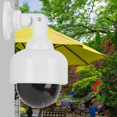 Dummy Camera - Nep Camera - Beveiliging Huis - Knipperend LED - 24 x 14 x 13 cm - Zwart