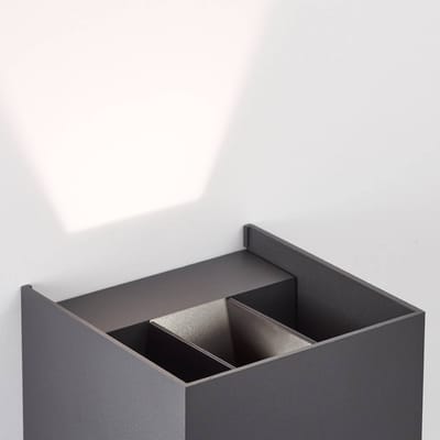 BRILLIANT lamp, hanglamp Arica 20x20cm zwart / houtkleur, 1x A60, E27, 60W, kabel kan worden ingekort / hoogte verstelbaar