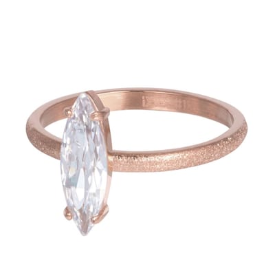 iXXXi jewelry vulring Holly rose goudkleurig - Maat 17 (gewone ringmaat 19)
