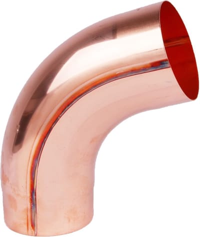 HWA Koper Bocht 72° | Ø80 mm