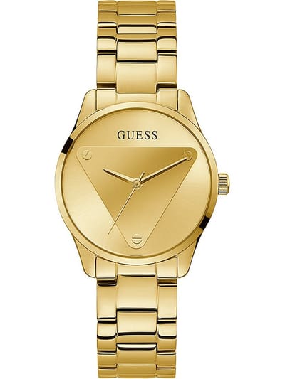 Guess Emblem GW0485L1 Horloge - Staal - Goudkleurig - Ø 36 mm