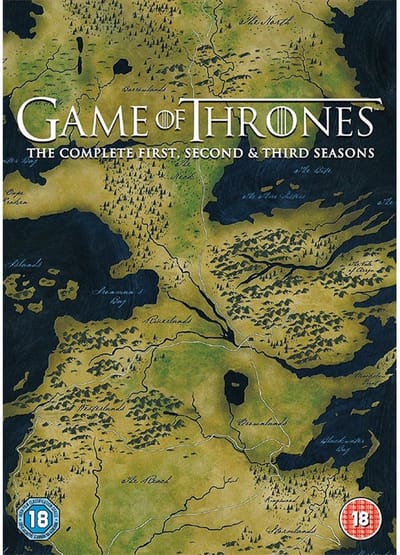 Warner Bros Game of Thrones Seasons 1-3 DVD Engels