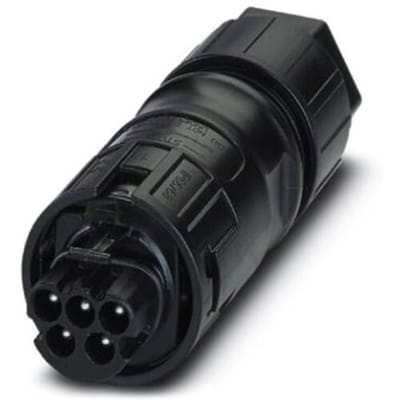 Phoenix Contact 1014530 Connectoren PRC 5-FC-MS6 8-21 Zwart Inhoud: 1 stuk(s)