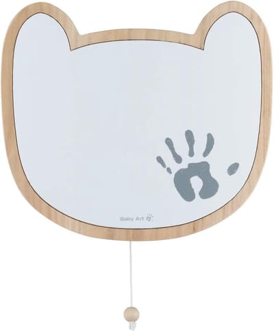 Muziekbox voor Kinderen met Wandmontage en Personaliseerbare Hand- en Voetafdrukset