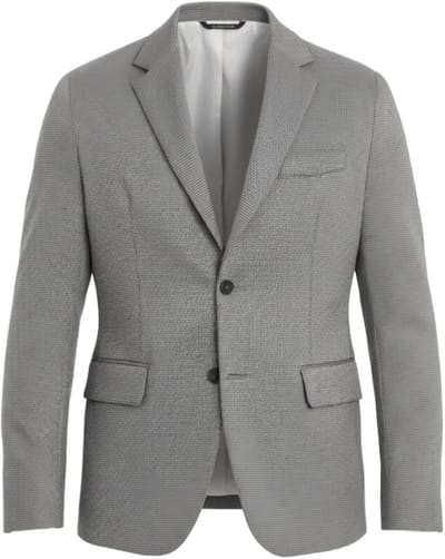 OMBRE Blazer - Regular Fit - Lange Mouw - Knopen Grijs S