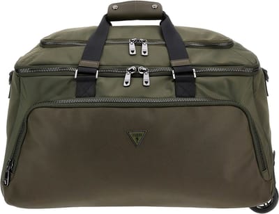 GUESS Reistas Trolley Bologna Wheeled Duffel Bag Army Green Olijfgroen 57cm