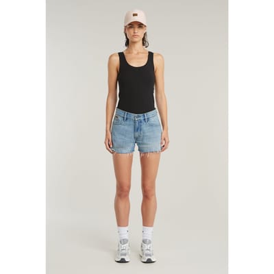 G-Star True Short Raw Edge Vintage Mine Dust Taglia: W26 | Pantaloncini Outlet | Donna