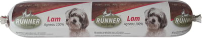 Runner worst lam doos 10 stuks x 400 gram