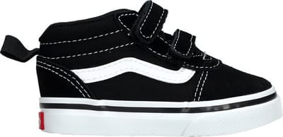 VANS TD Ward Mid V (SUEDE - CANVAS)BLACK - WHITE - Sneakers - Unisex
