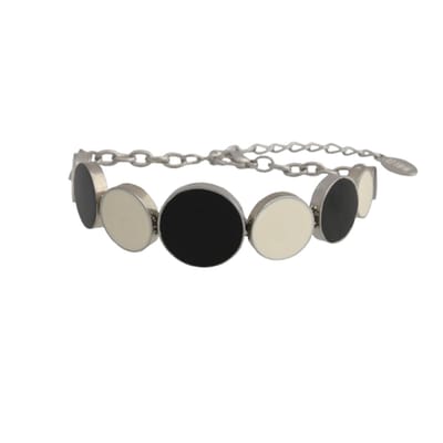 Behave - Armband met cirkelpatroon - Grafisch accent voor elke outfit