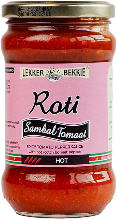 Lekker-Bekkie Sambal Roti Tomato 290ml
