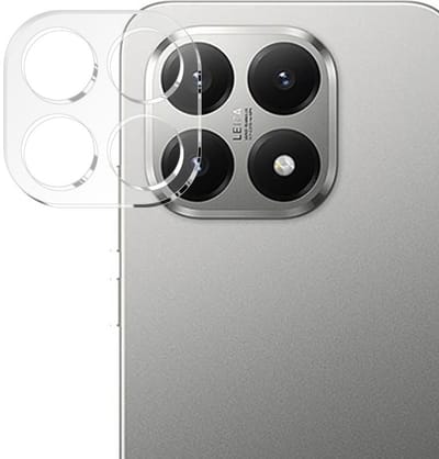Coverup Camera Lens Protector - Geschikt voor Xiaomi 15T Camera Lens Protector - Coverup 9H Tempered Glass - Transparant