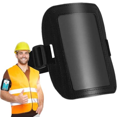 Badgehouder Armband - Kaarthouder Werkpas - Identificatie Tonen - Waterdicht Ontwerp - 13 x 11.6 cm - Niet gespecificeerd