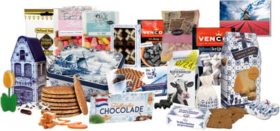 Holland pakket XL - Oud Hollands snoep - Stroopwafels - Speculaas - Hollandse souvenirs - Drop - Snoep pakket - Hollandse cadeautjes