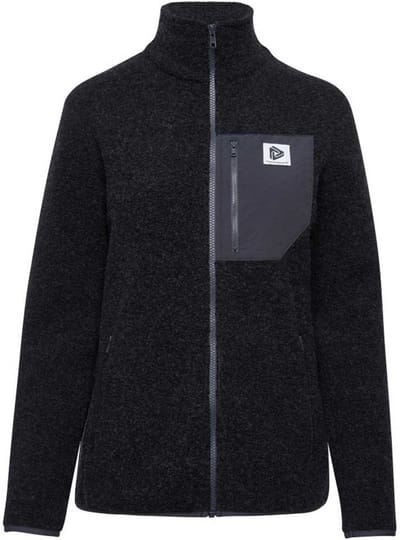 Thermowave Merino Renew Jas Zwart XL Vrouw