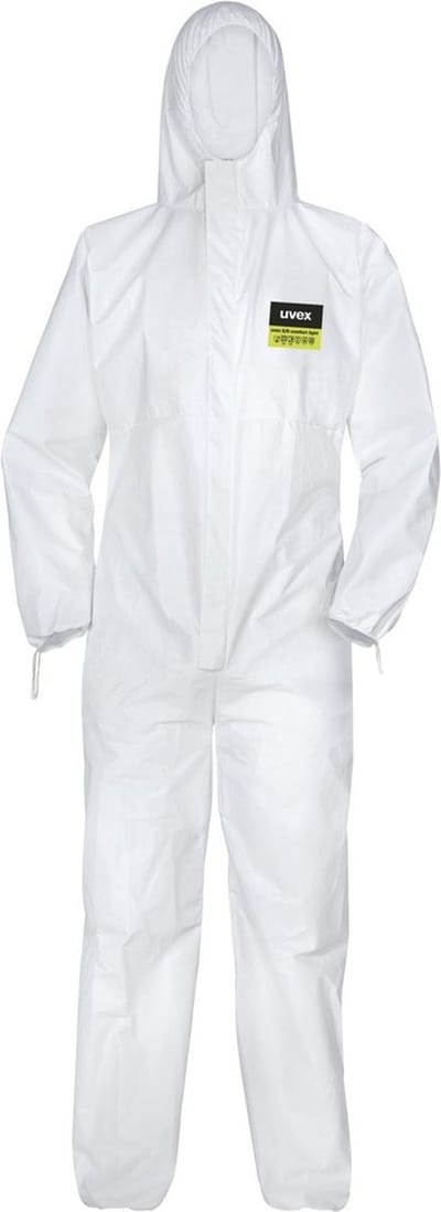 Uvex Overall 5/6 Comfort Light 7662 Wit
