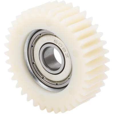 Engrenage 36 dents Réparation Moteur Vélo Électrique Engrenage Dents Nylon pour Moteur Bafang 250W 350W white