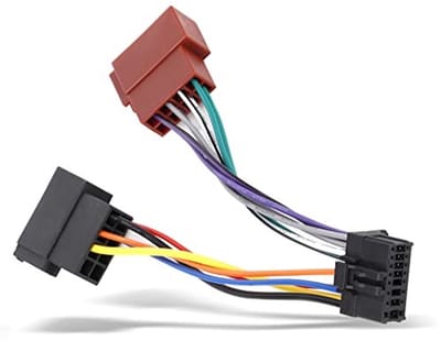 Allecto - Car Stereo Harness - 16pin naar Mini Iso 8pin - Eenvoudige installatie - Hoogwaardige materialen - Geschikt voor 2003 - Radio kabelboom