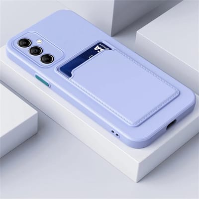 Kaarthouder Siliconen Telefoonhoesje Voor Samsung Galaxy A55 A35 A54 A34 A25 A15 A54 A16 A26 A36 A56 A05S 4G 5G 5 G Schokbestendig Funda Galaxy A36
