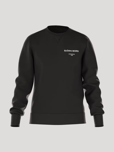 Björn Borg Essential 1 Sweater Heren Zwart - Trui Mannen - Maat M - Katoen