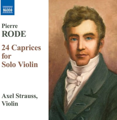 Axel Strauss - Rode: 24 Caprices For Solo Violin (CD)