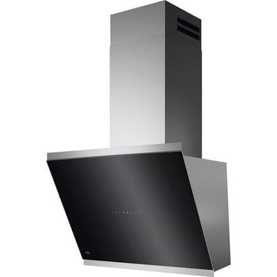 AEG GV77D61SL wandgemonteerde rookzuigkap zonder bovendeksel / Serie 7000 SilenceTech / afzuig- of recirculatiestand / 60 cm / zwart / SilenceTech /