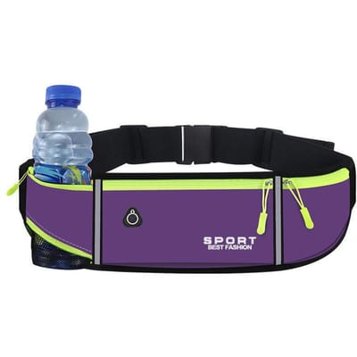 Hardloop Heuptas Marathon Joggingtas Waterfles Heuptas Waterdicht Buitensporten Joggen Fietsen Telefoon Heuptasjes black