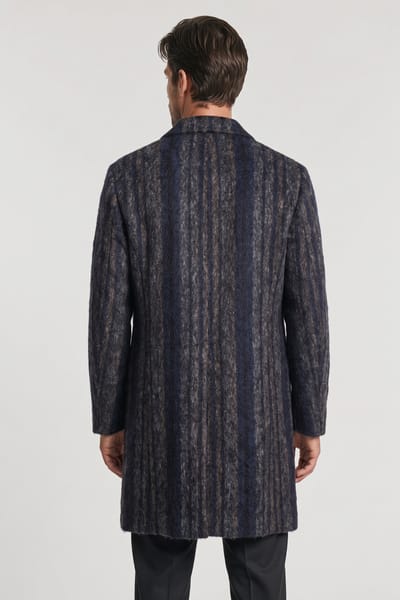 John Varvatos Hidden Cf Placket Button Navy Größe: 48 | Winterjacken Outlet | Herren | Blau