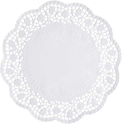 250 Taartranden rond Ø 32 cm wit