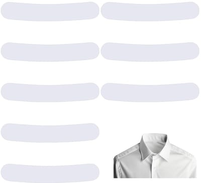 Dailygoods- Kraagbescherming 8 Stuks - Zweet Pads - Zelfklevende Liner - Hoedbeschermer - Ademend Materiaal - Effectieve Zweetabsorptie - Zweetpads