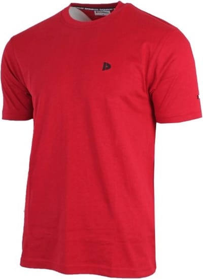 Donnay - T-shirt (Vince) - Sportshirt - Heren - Berry-red (040) - maat M