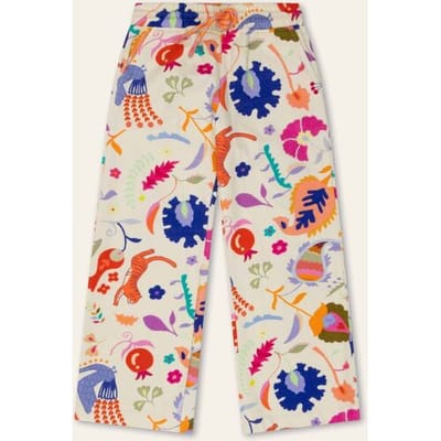 Oilily Prom Broek- maat122/7yr Almond Oil
