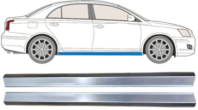Reparatie dorpel voor Toyota Avensis T25 2003-2008 / Links + Rechts / Set