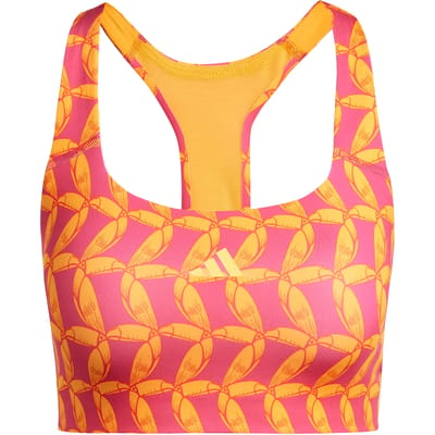 adidas Performance adidas x FARM Rio Medium-Support Beha - Dames - Oranje