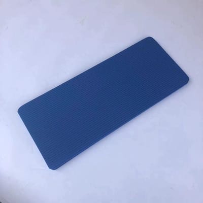 Genouillère de yoga extra épaisse, coussinets de yoga antidérapants en mousse, tapis de fitness, crossfit, pilates, entraînement, planche de sport, équipement de gymnastique bleu
