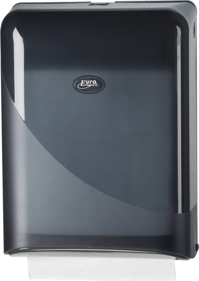 Pearl Black 431151 handdoekdispenser voor papieren z-vouw en interfolded handdoekjes (431151)