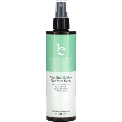 Beauty By Earth, After Sun Koelende Aloë Vera Spray, 8 fl oz (236 ml)
