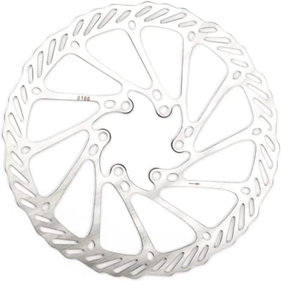 Elvedes Remschijf Mp4000 Staal 160 Mm 6 Gaats Zilver