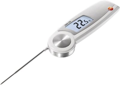 Inklapbare waterdichte thermometer met IP65 bescherming en verlicht display