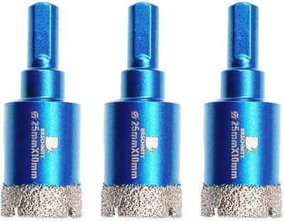 Diamond Core Boor Set 25 mm - Voor Porseleinen Tegels, Keramiek, Steen, Graniet en Marmer