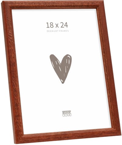 Deknudt Frames fotolijst S236H3 - bruin - hout - foto: 18x24 cm