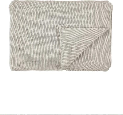Marc O'Polo Nordic Knit Plaid Oatmeal - 130x170 cm