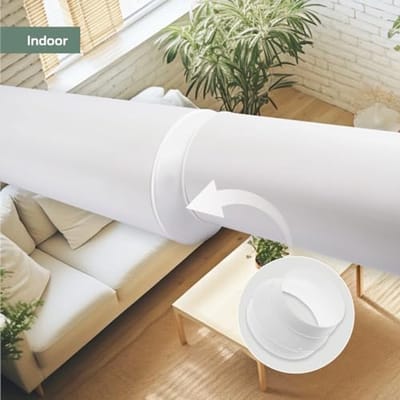 Ø 150 tot 125 mm kanaal verloopstuk voor HVAC ventilatiesystemen - Adapter connector fitting
