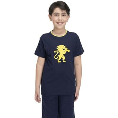 T-shirt Korte Mouw Leone 1947 Boy Short Sleeves Welcome