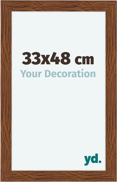 Your Decoration - Fotolijst 33x48 cm - MDF - Eiken Rustiek - Como
